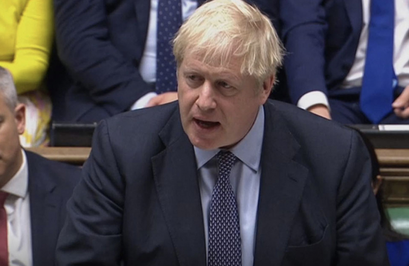 This is what Boris Johnson said about his Brexit Deal in Parliament